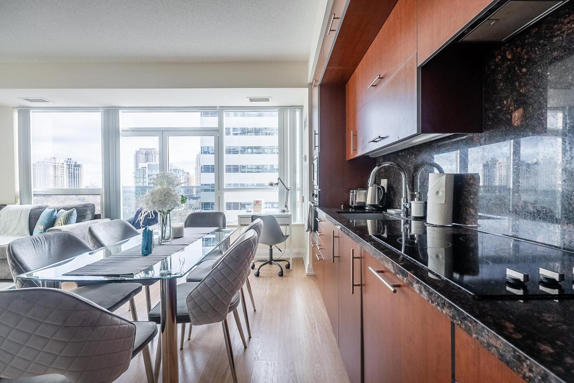 Globalstay Modern Apartments In North York Skyscraper トロント エクステリア 写真