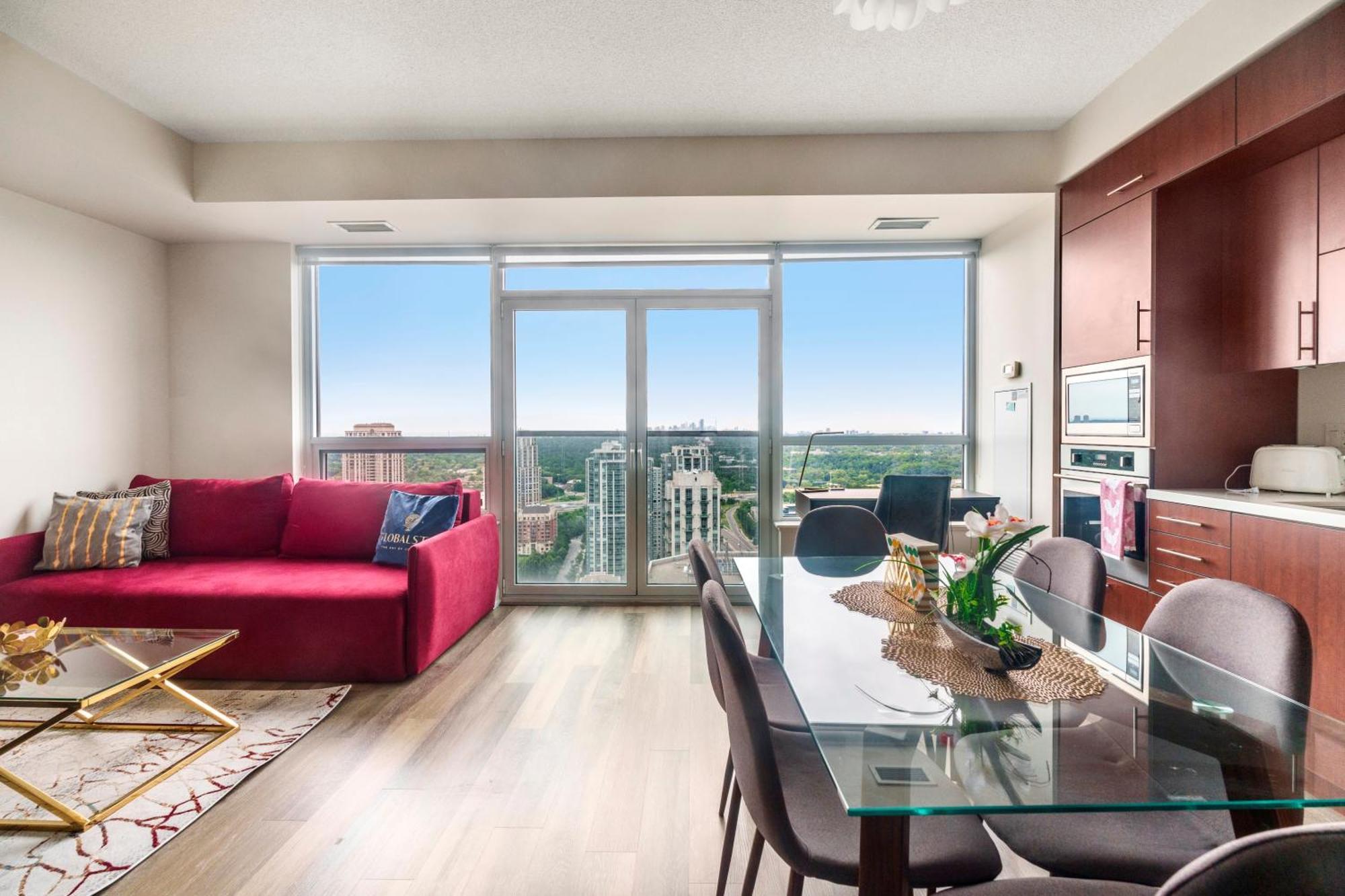 Globalstay Modern Apartments In North York Skyscraper トロント エクステリア 写真